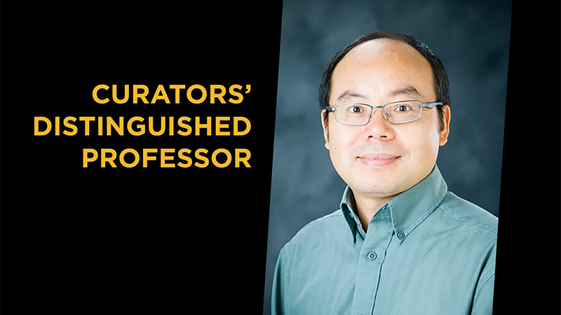 Wan recognized with Curators' Distinguished Professor award